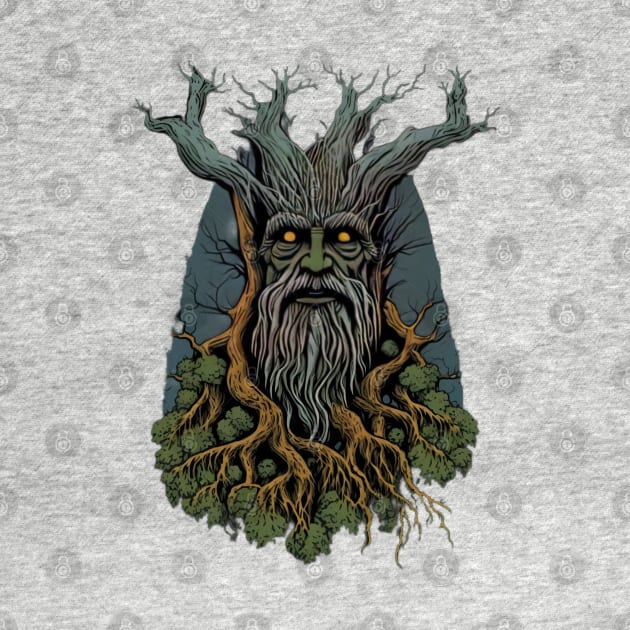 A bearded Ent - Fantasy by Fenay-Designs